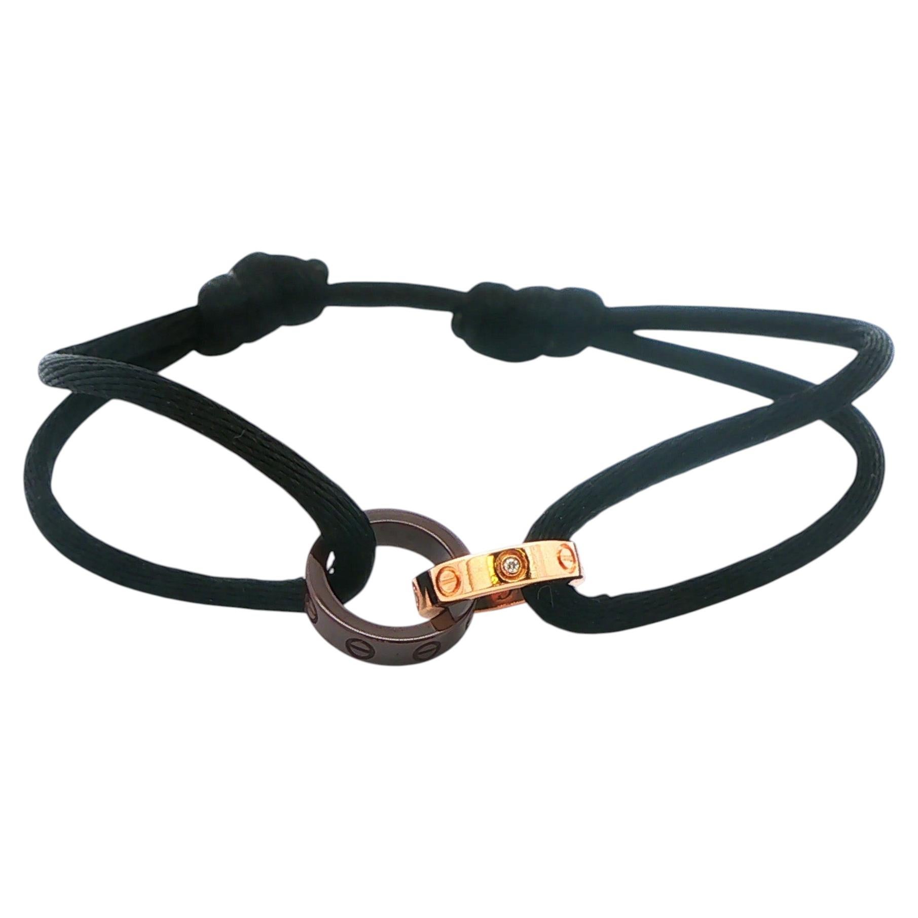 Pulsera de anillos entrelazados «Love» de Cartier