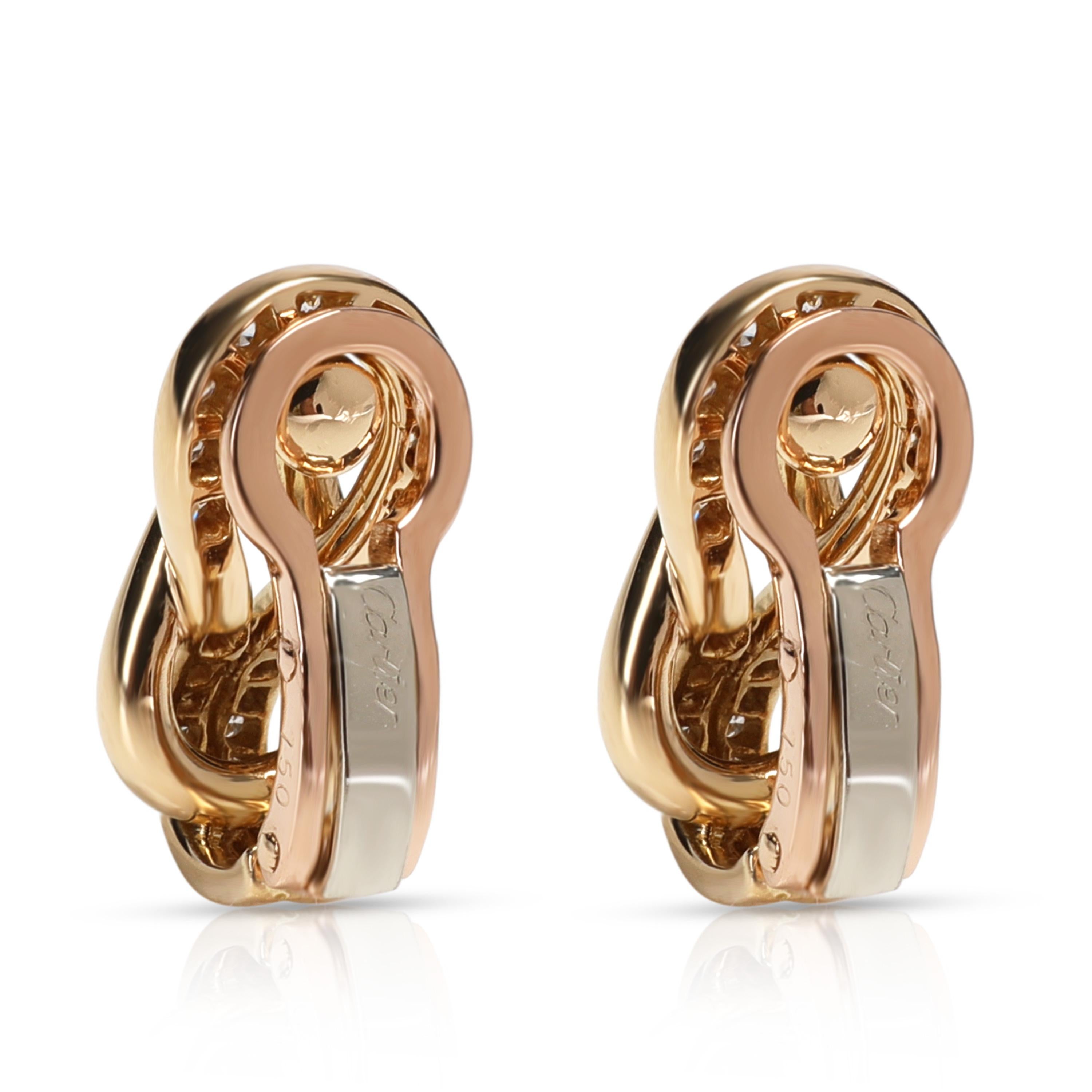 

Cartier Love Knot Diamond Earrings in 18K Yellow Gold 0.42 CTW

PRIMARY DETAILS
SKU: 106005
Listing Title: Cartier Love Knot Diamond Earrings in 18K Yellow Gold 0.42 CTW
Condition Description: Retails for 8,500 USD. In excellent condition and