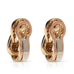 Cartier Love Knot Diamond Earrings in 18 Karat Yellow Gold 0.42 Carat