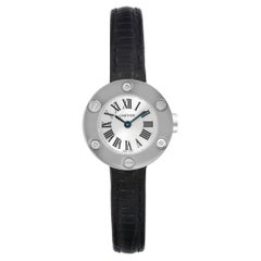 Cartier Love Lady 18K White Gold Silver Dial Quartz Ladies Watch WE800131
