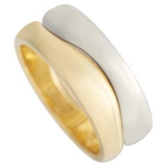 Cartier Love Me 18K Yellow and White Gold Stackable Rings