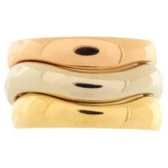 Cartier, bague Love Me 3 en or tricolore 18 carats