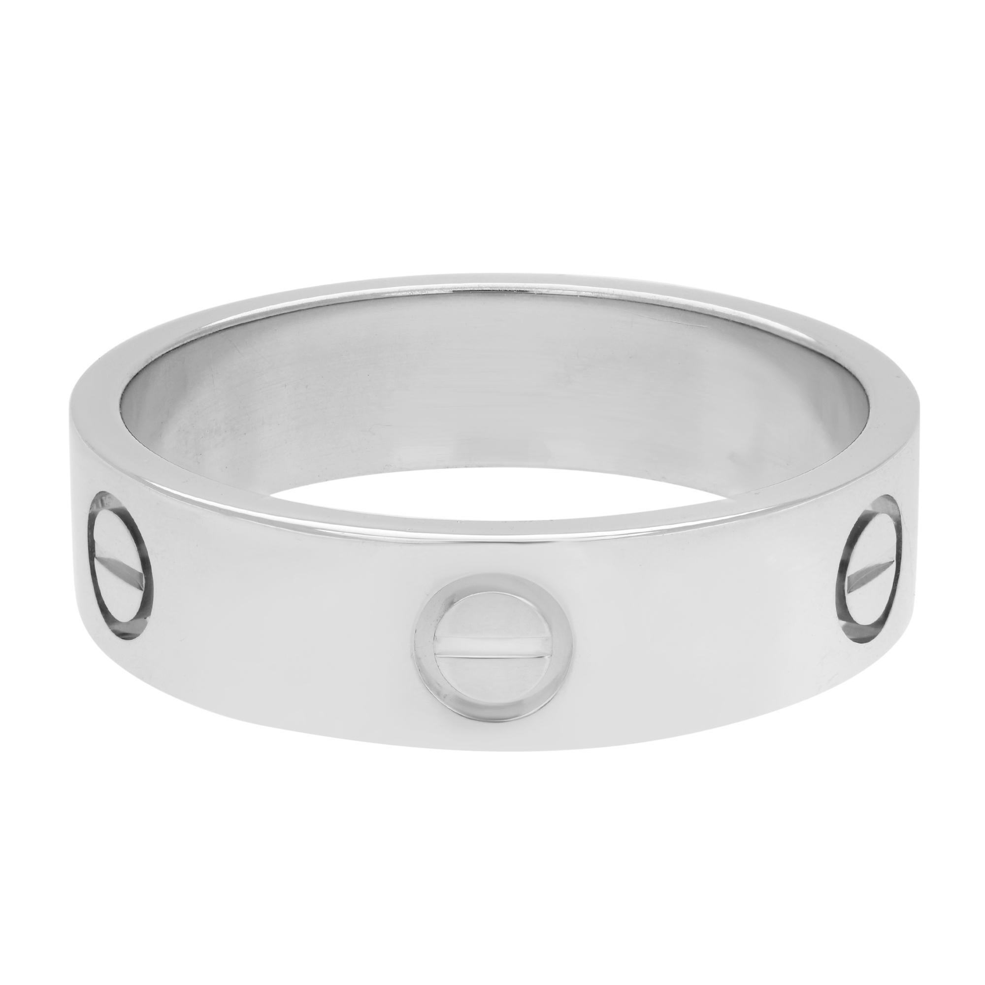 cartier love ring men