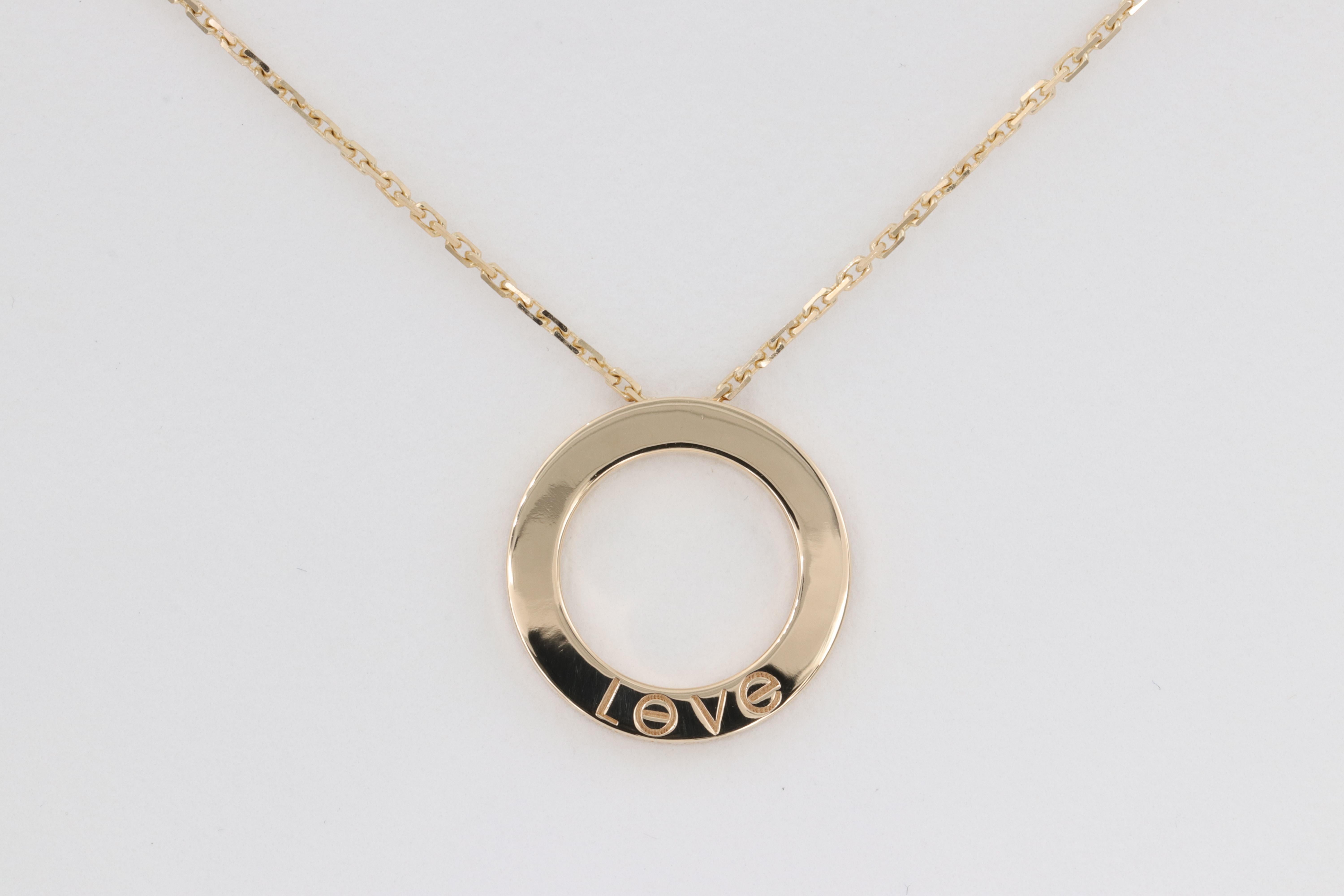 love necklace cartier