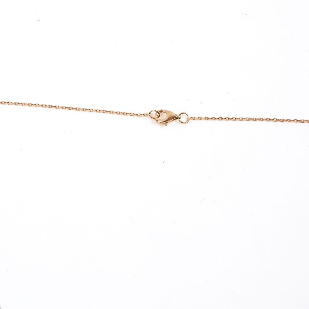 Cartier Love Necklace in 18k Pink Gold Metal In Excellent Condition In Paris, FR
