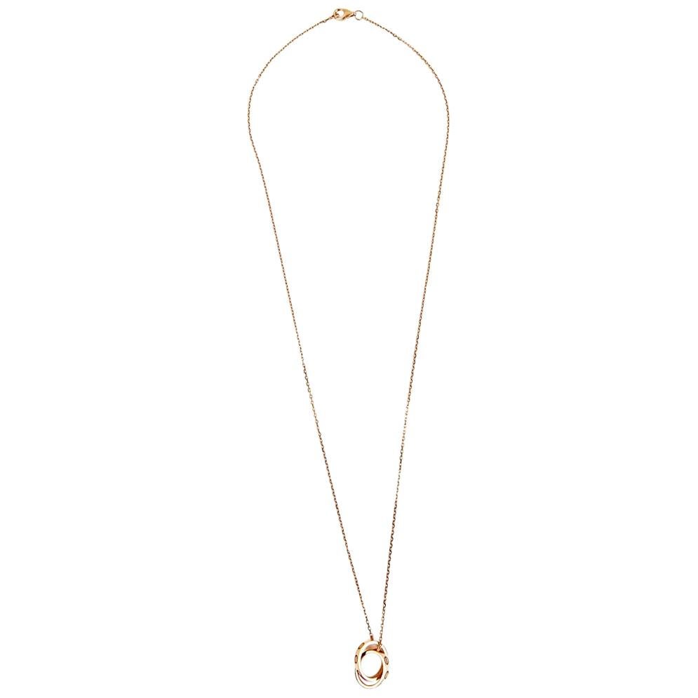 Cartier Love Necklace in 18k Pink Gold Metal
