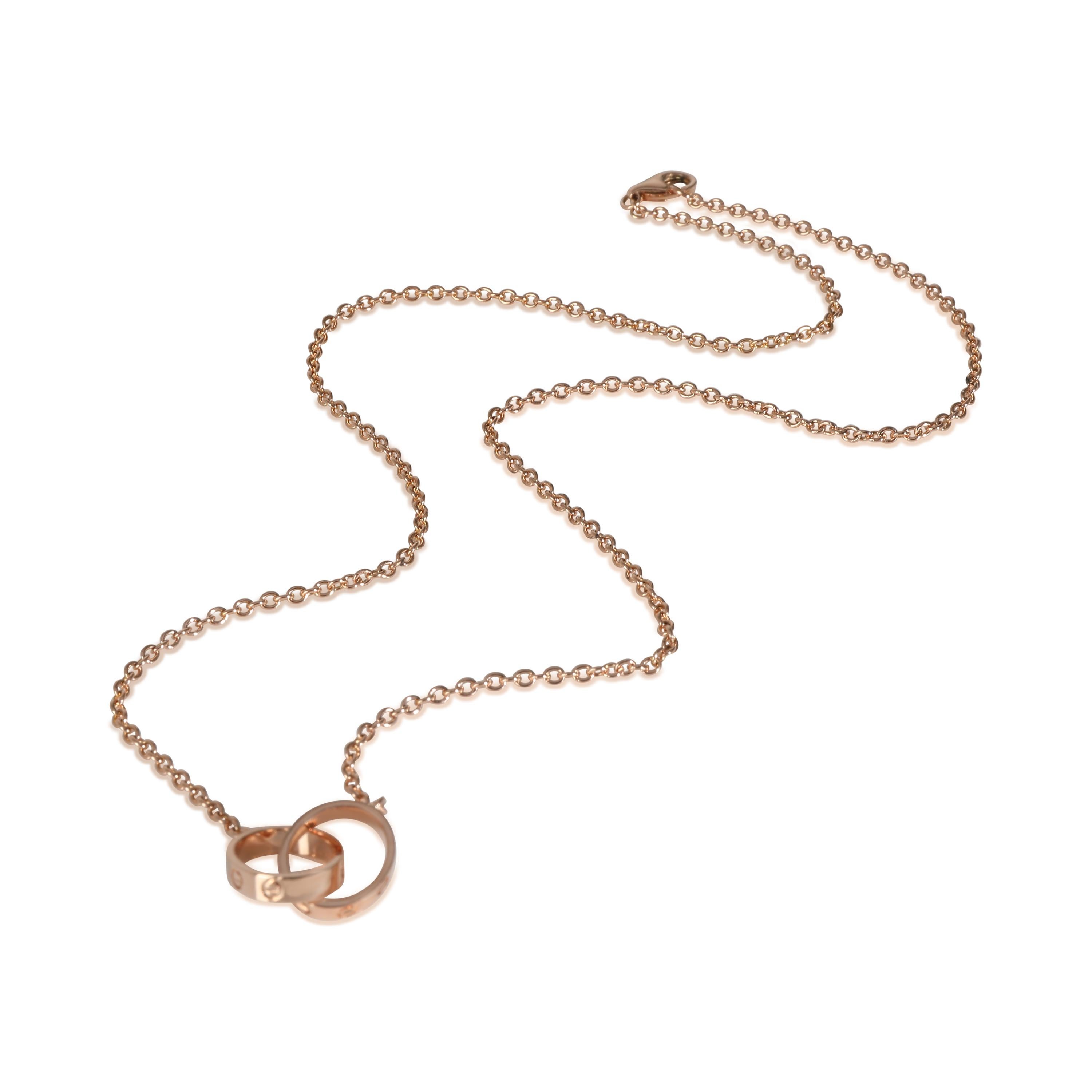 Cartier Love Halskette (Roségold)

PRIMÄRE DETAILS
SKU: 141992
Titel der Auflistung: Cartier Love Halskette (Rose Gold)
Beschreibung des Zustands: Die Collection'S Love von Cartier ist der Inbegriff der Ikone, von den wiedererkennbaren Designs bis