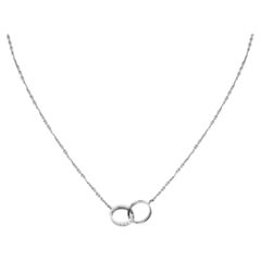 Cartier Love Necklace with Diamonds 18kt White Gold