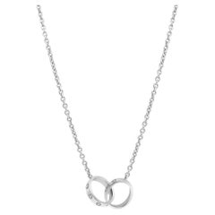 Cartier Love Collana in oro bianco 18K 17 pollici