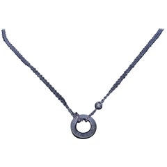 Cartier Love Pendant Necklace, 18K White Gold, 2 Brilliant-Cut Diamonds