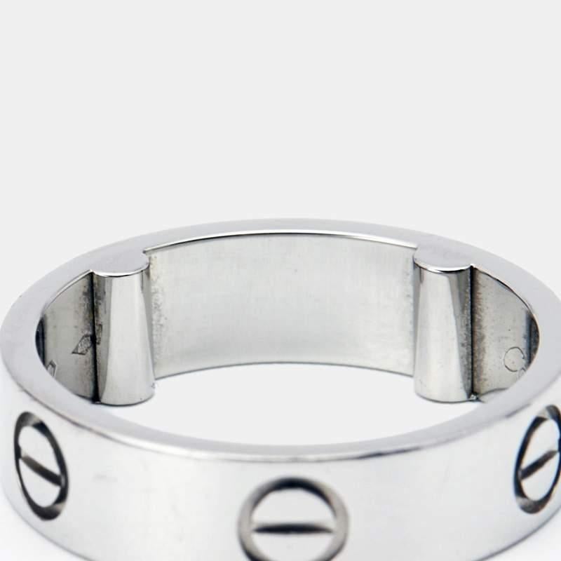 De las mujeres Anillo Cartier Love de platino en venta