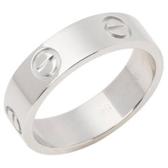 Cartier Love Platinband Ring