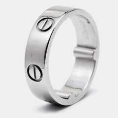 Anillo Cartier Love de platino