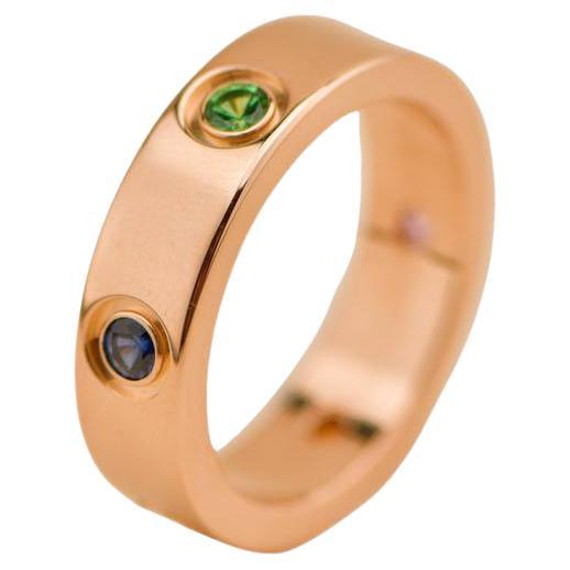 Cartier Love Arcobaleno Anello Multi Gemma Misura 54 in vendita