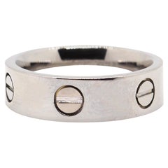 Cartier Love-Ring aus 18 Karat Weißgold