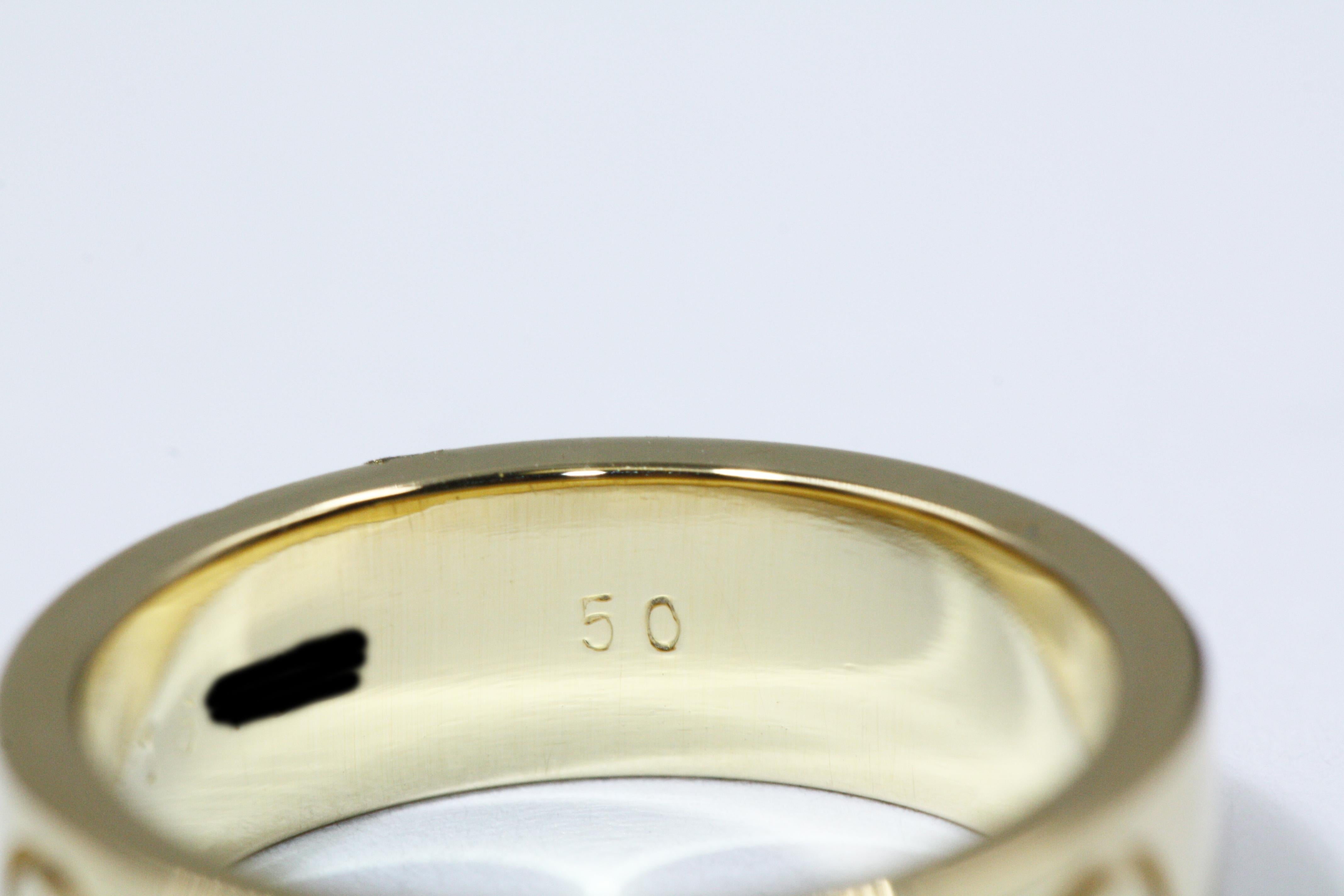 Cartier Love Ring, 18 Karat Yellow Gold For Sale 1