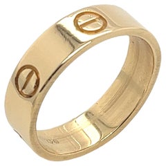 Cartier LOVE ring, 18ct Yellow Gold Width: 5.5 mm (size 57)