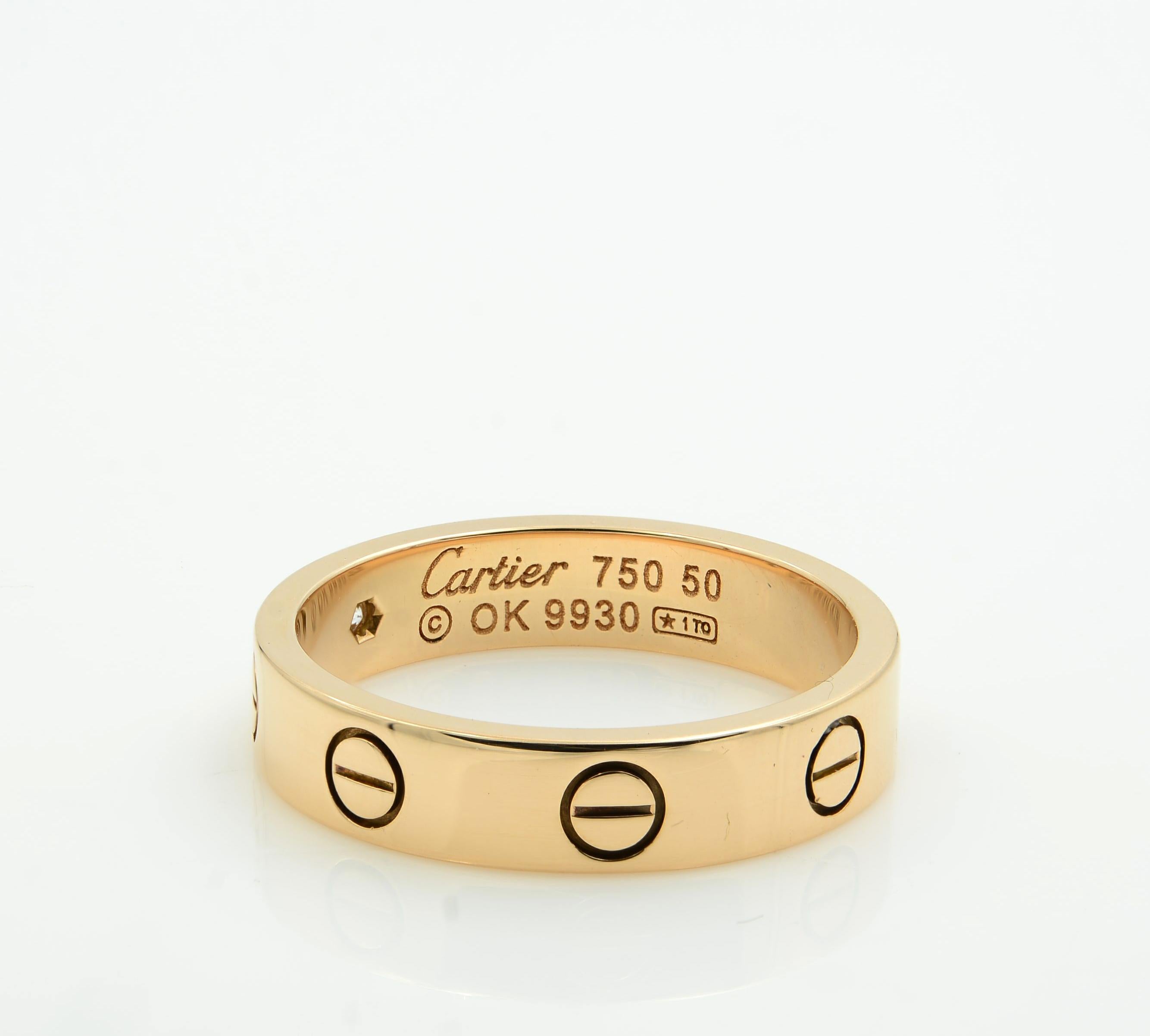 thin cartier love ring