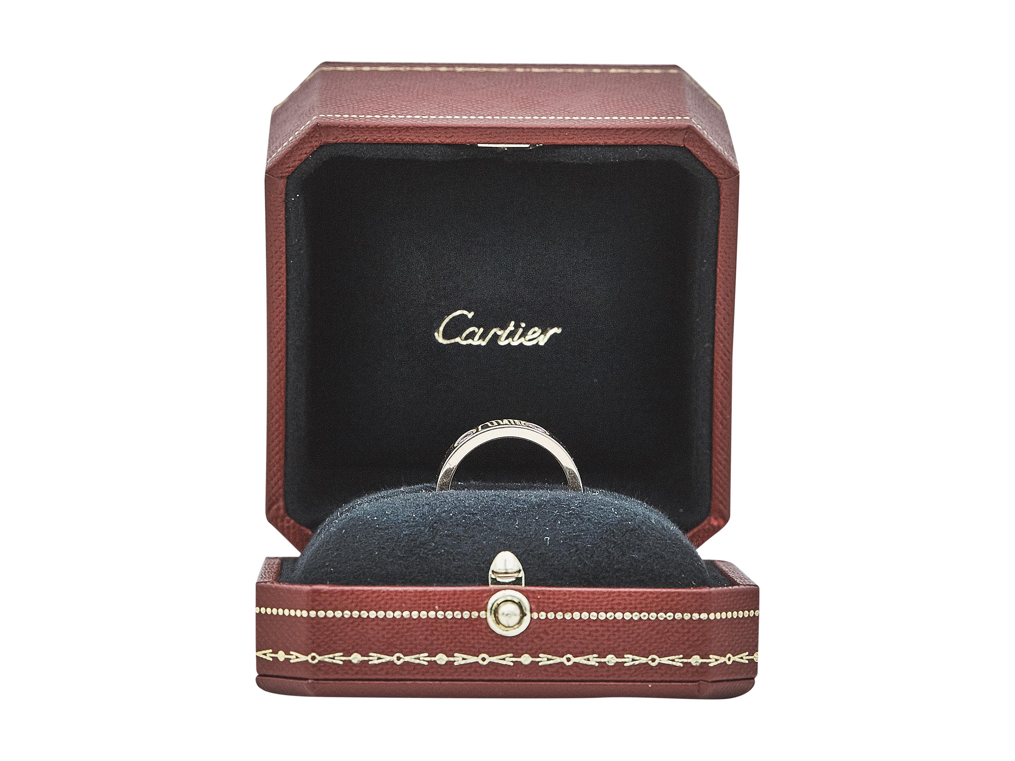 Cartier Love Ring 18K Rose Gold Größe 58 im Angebot 1