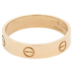 Cartier Love Ring 18K Yellow Gold