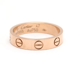 Cartier Love Ring, 18k Yellow Gold, Ring Size 4.25