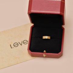 Cartier Love Ring 18K Gelbgold Größe 51
