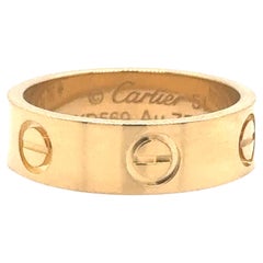 Cartier Love Ring 18k Yellow Gold Size 51
