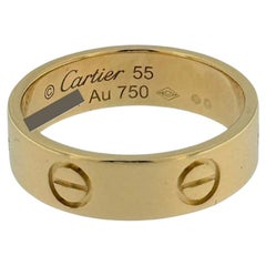 Anello Cartier Love in oro giallo 18 carati - misura 55