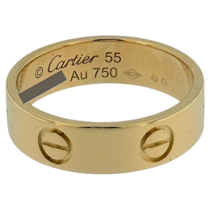 Cartier Love Ring 18kt Yellow Gold - size 55