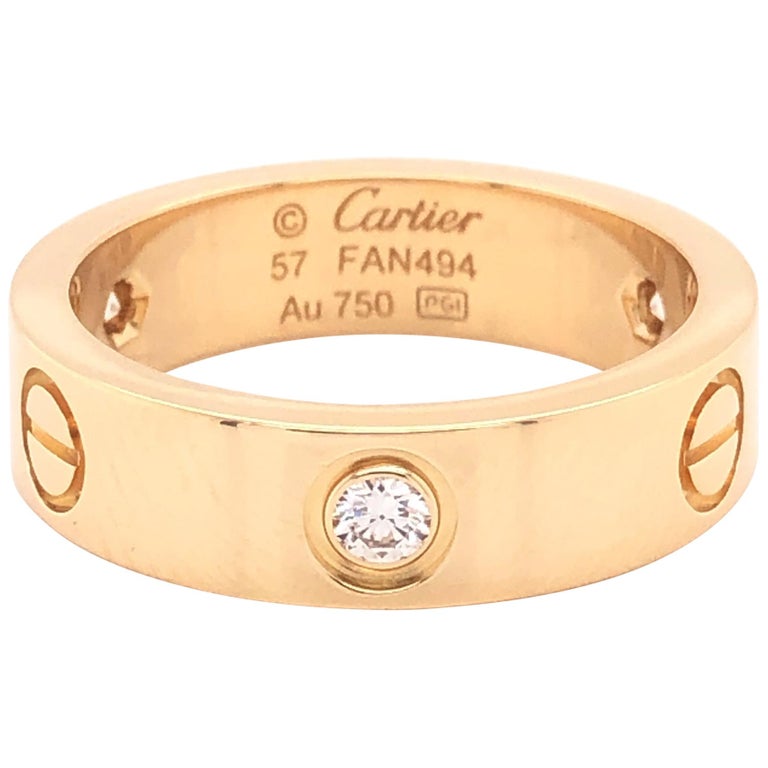 Cartier LOVE Jewelry Collection - Gold Rings