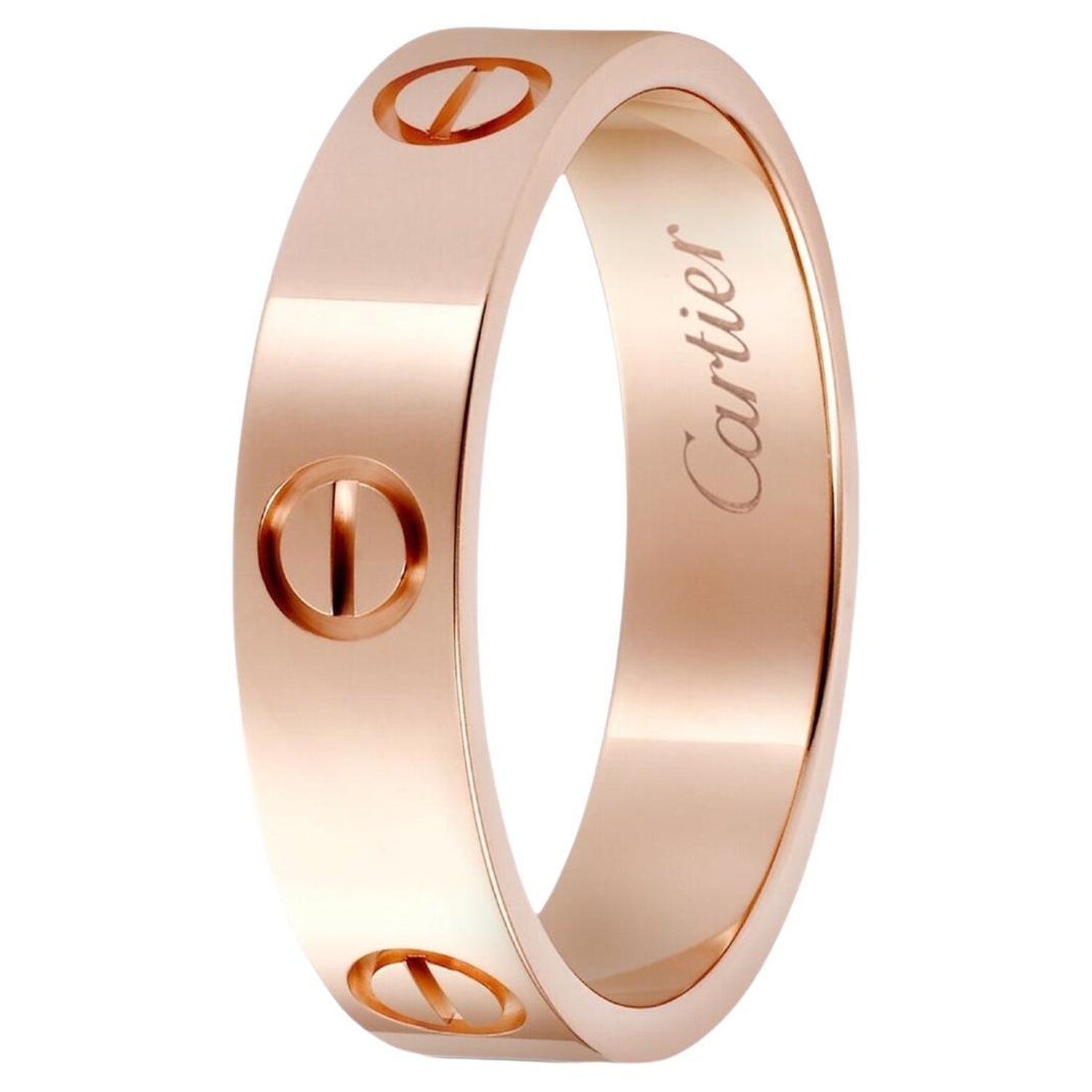 cartier rose gold ring price