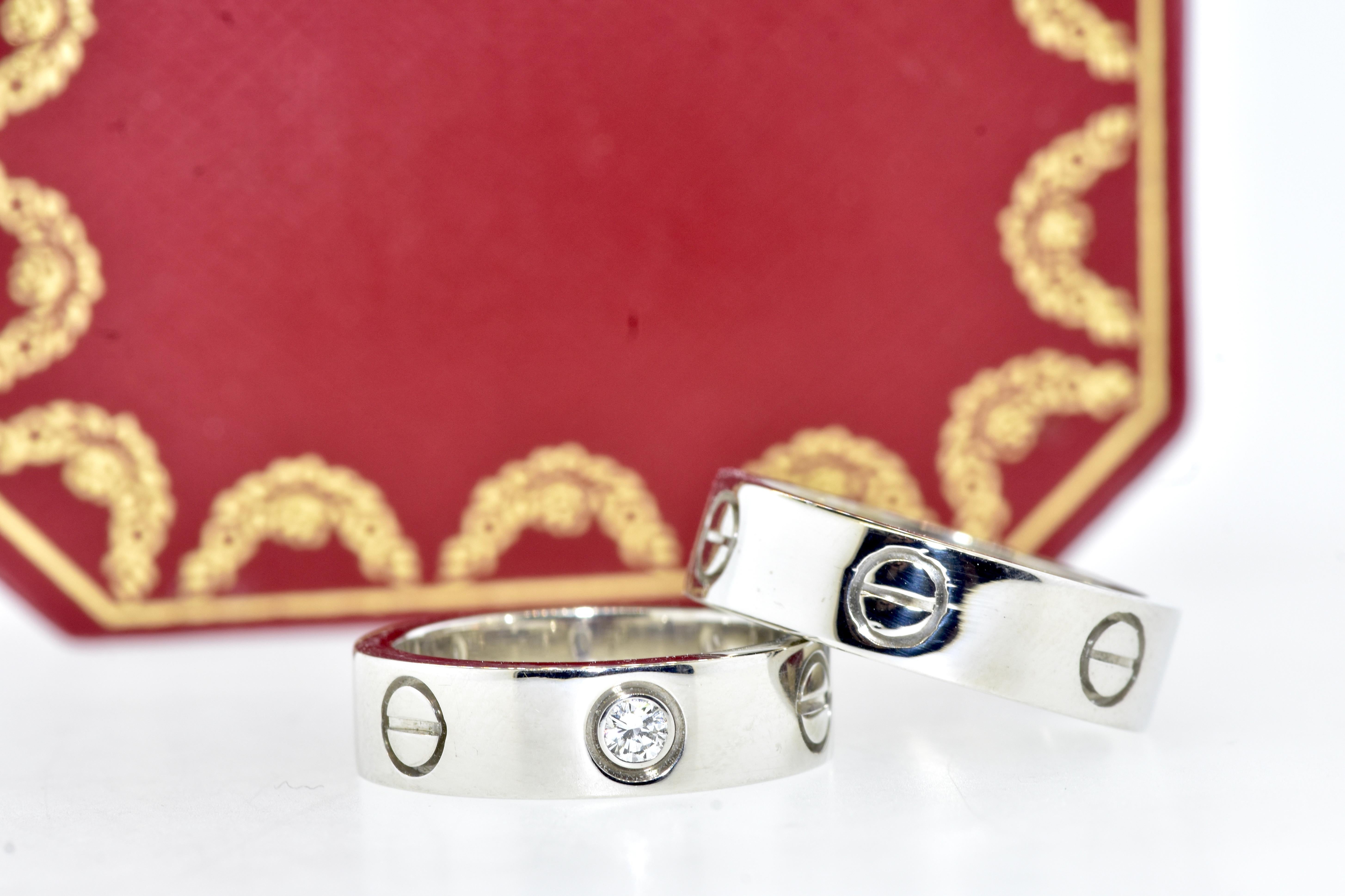 cartier matching rings