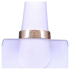 Cartier LOVE Ring, Classic Model 18K Yellow Gold
