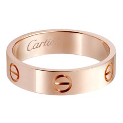 Cartier Anello dell'Amore Modello Classico Oro Rosa Misura 66