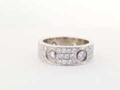 Cartier Anello dell'amore con pavé di diamanti 18 carati