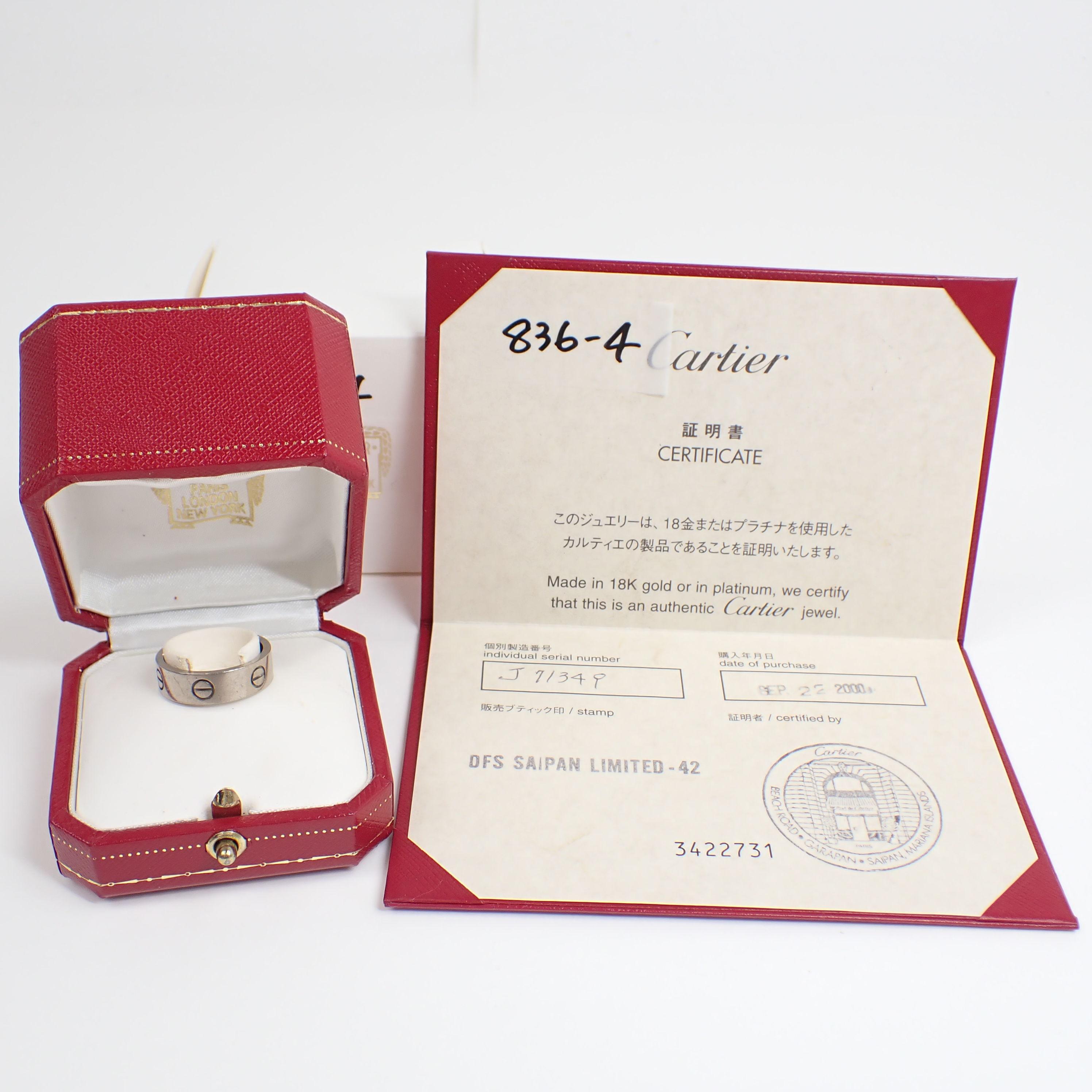 Cartier Love Ring  1