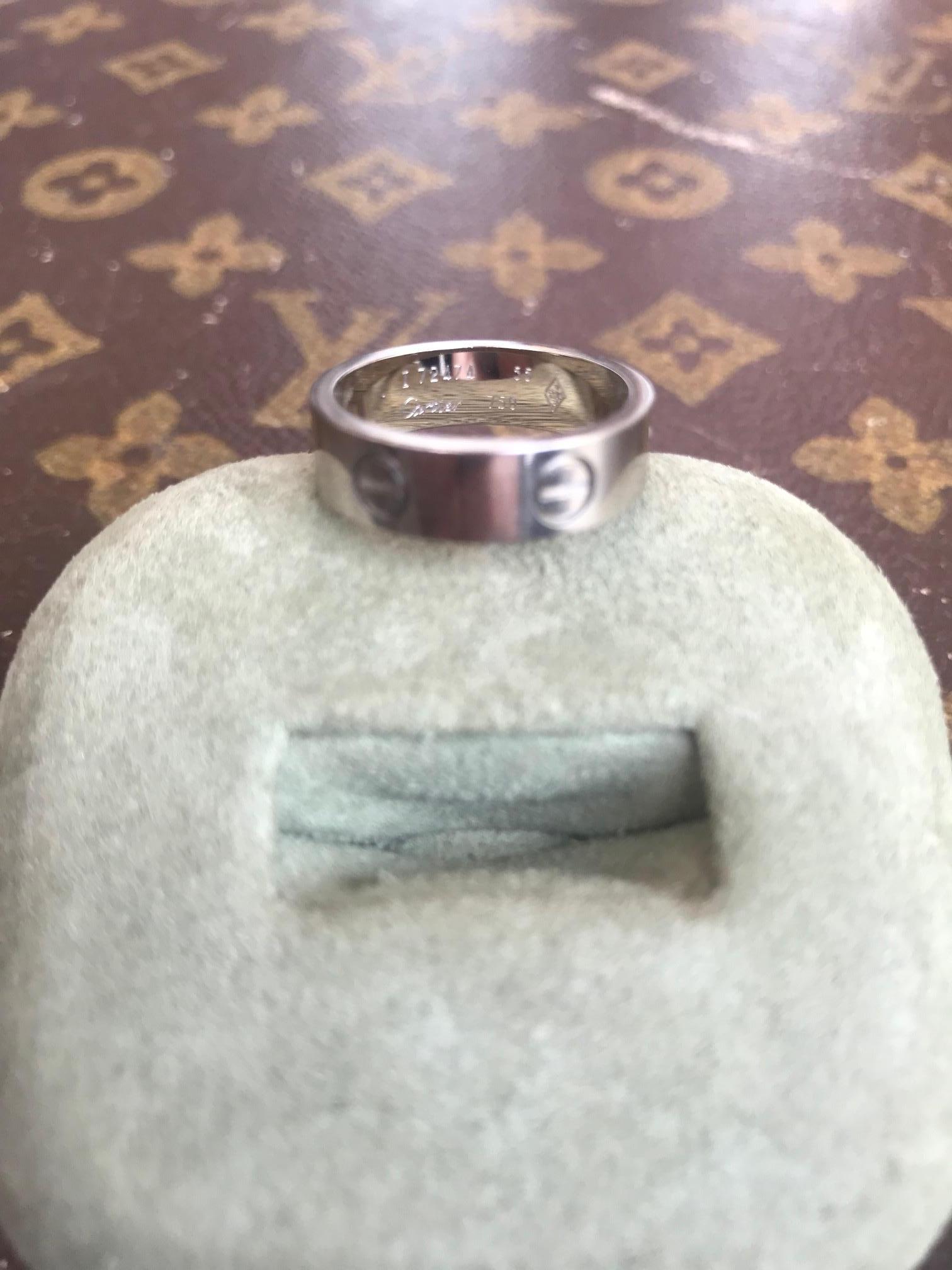 Cartier Love Ring For Sale 2