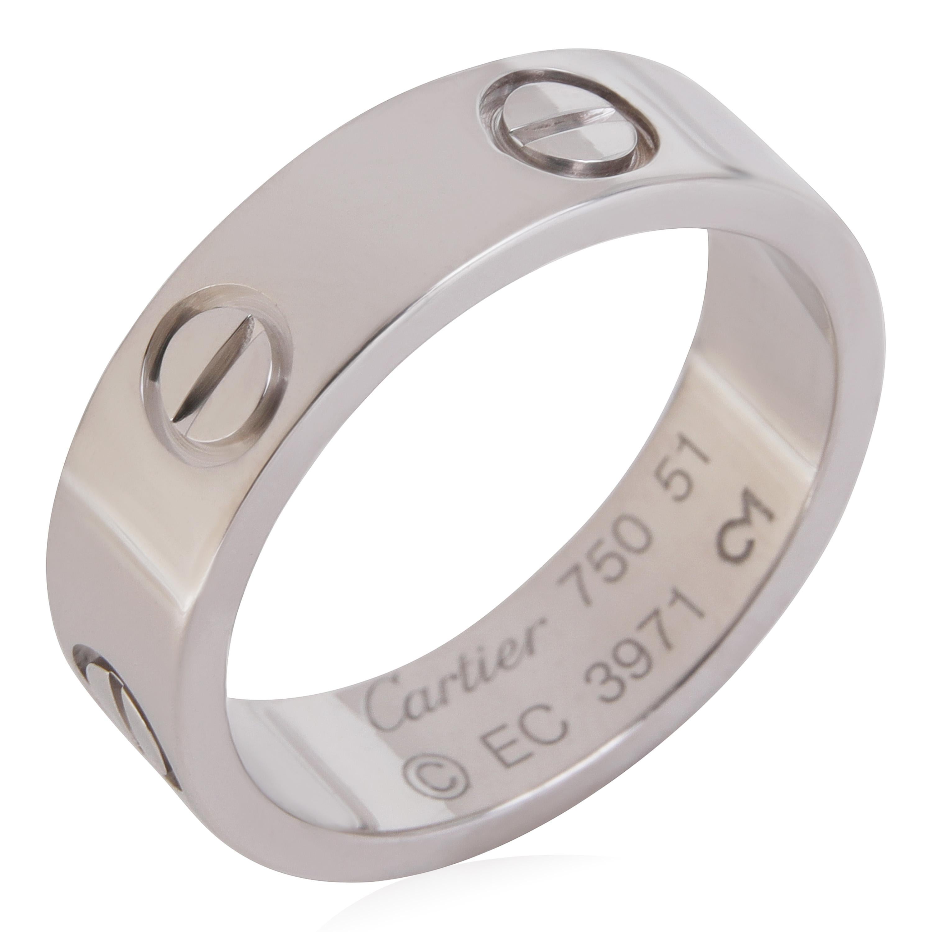 bague cartier love homme