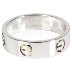 Cartier Love Ring in 18k White Gold