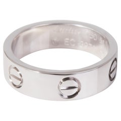 Cartier Love Ring in 18k White Gold