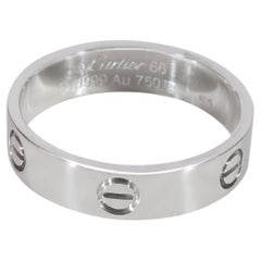 Cartier Love Ring in 18k White Gold