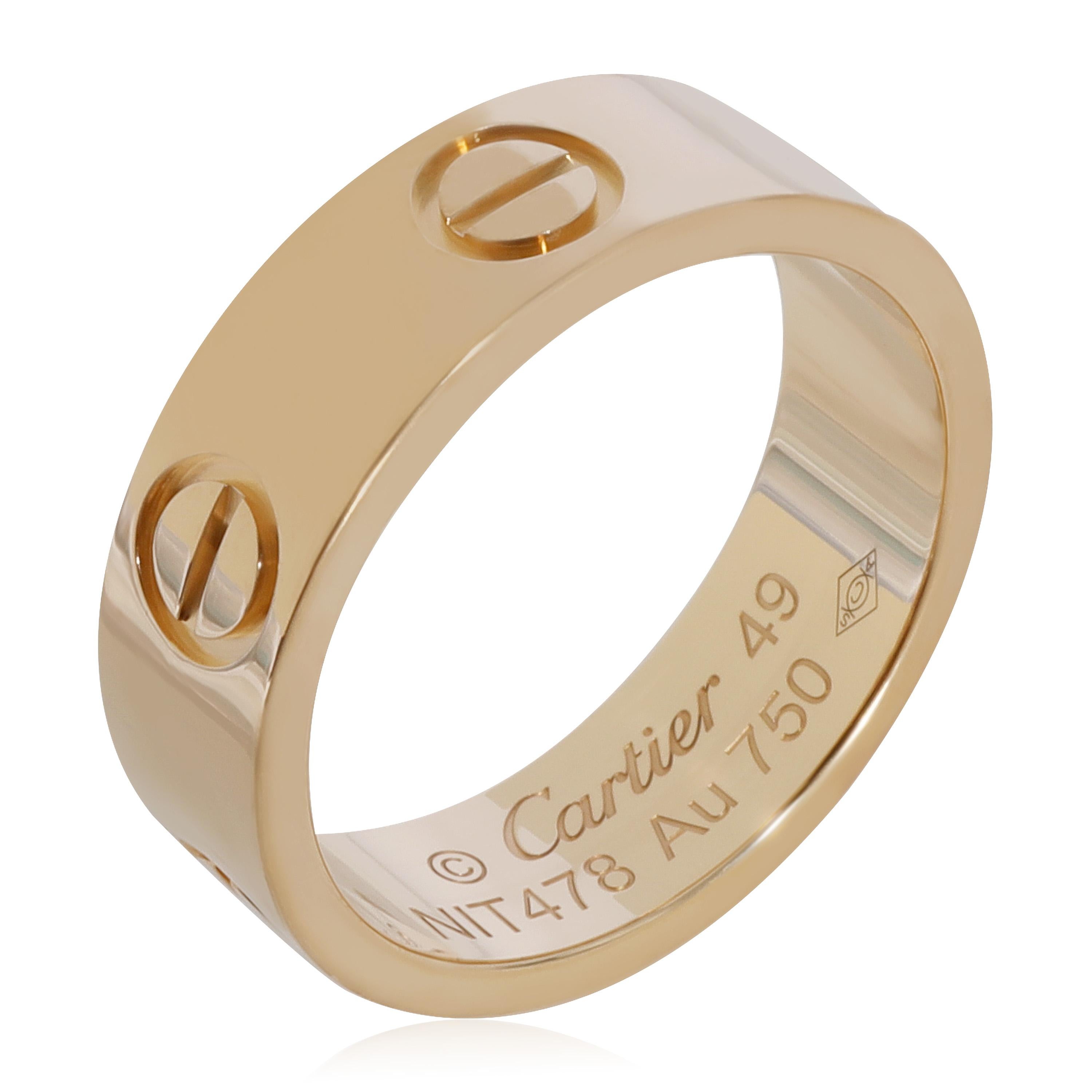 cartier ring used