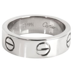 Cartier Love Ring in 18kt White Gold