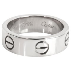 Anello Cartier Love in oro bianco 18kt