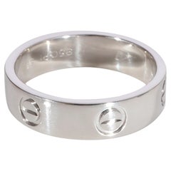 Anello Cartier Love in platino 950
