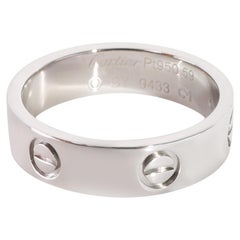 Cartier Love Ring in Platinum
