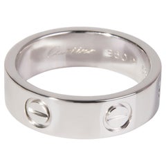 Cartier Love Ring in Platinum