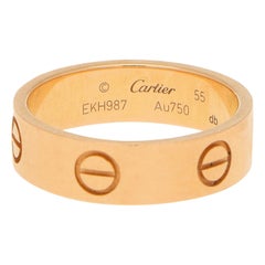 Cartier "Love" Ring in Rose Gold