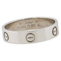 Cartier Love Ring Platinum