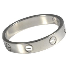 Cartier Love Ring Platinum Size 59
